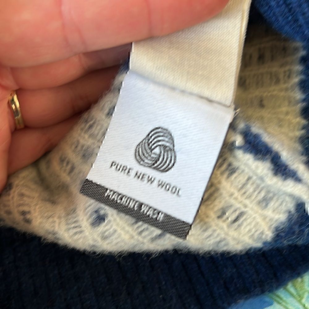 WoolOvers Cardigan Sheep Print - S “SEE MEASUREMENTS” - Picture 9 of 14